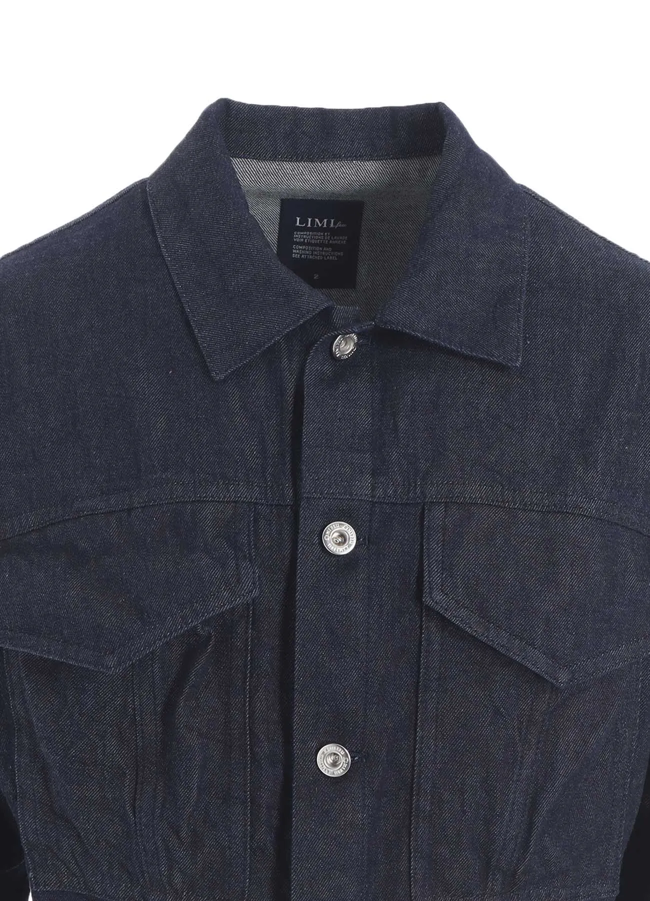 8oz DENIM STEP HEM JACKET sold by Yohji Yamamoto product image thumbnail 5