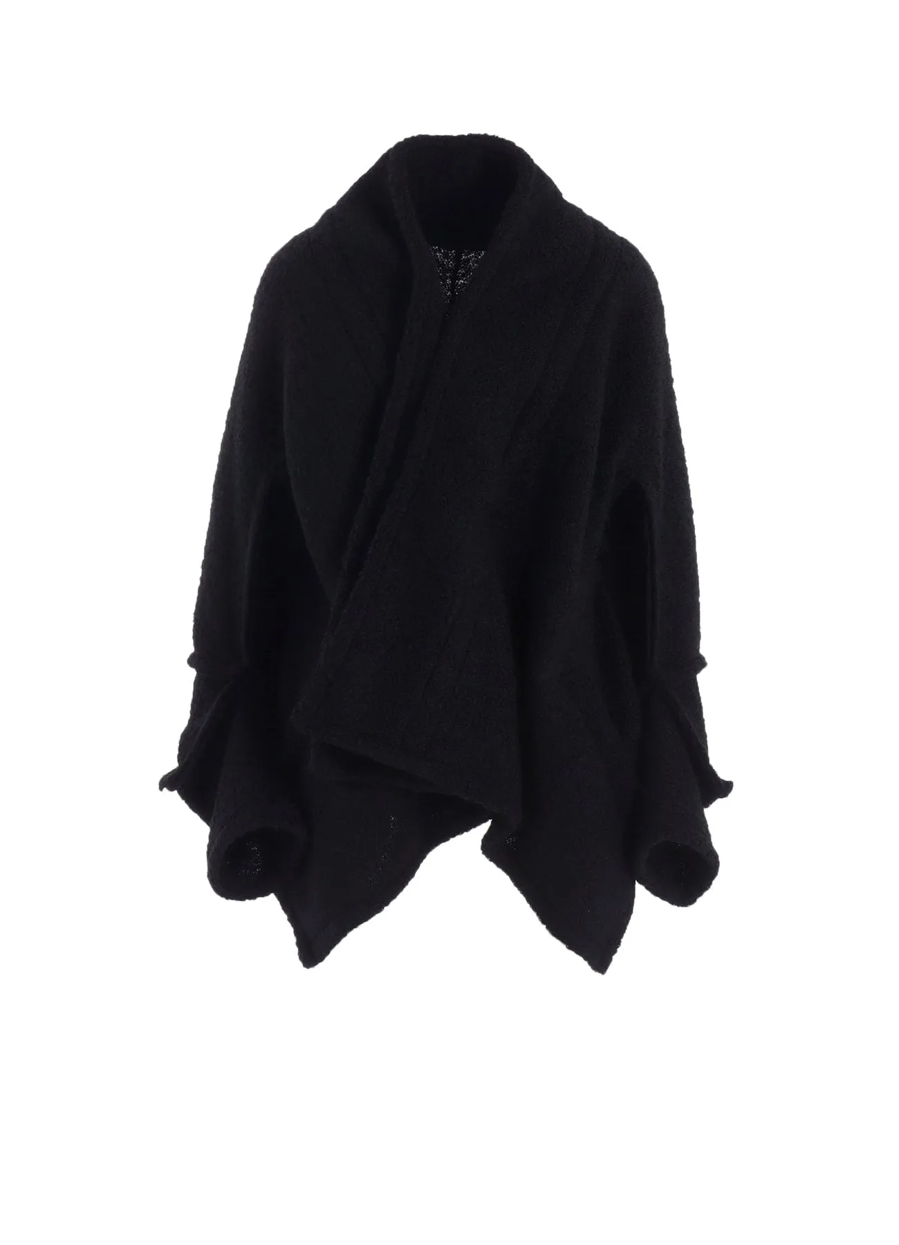 LOOP INLAY FRILLED COLLAR JACKET sold by Yohji Yamamoto