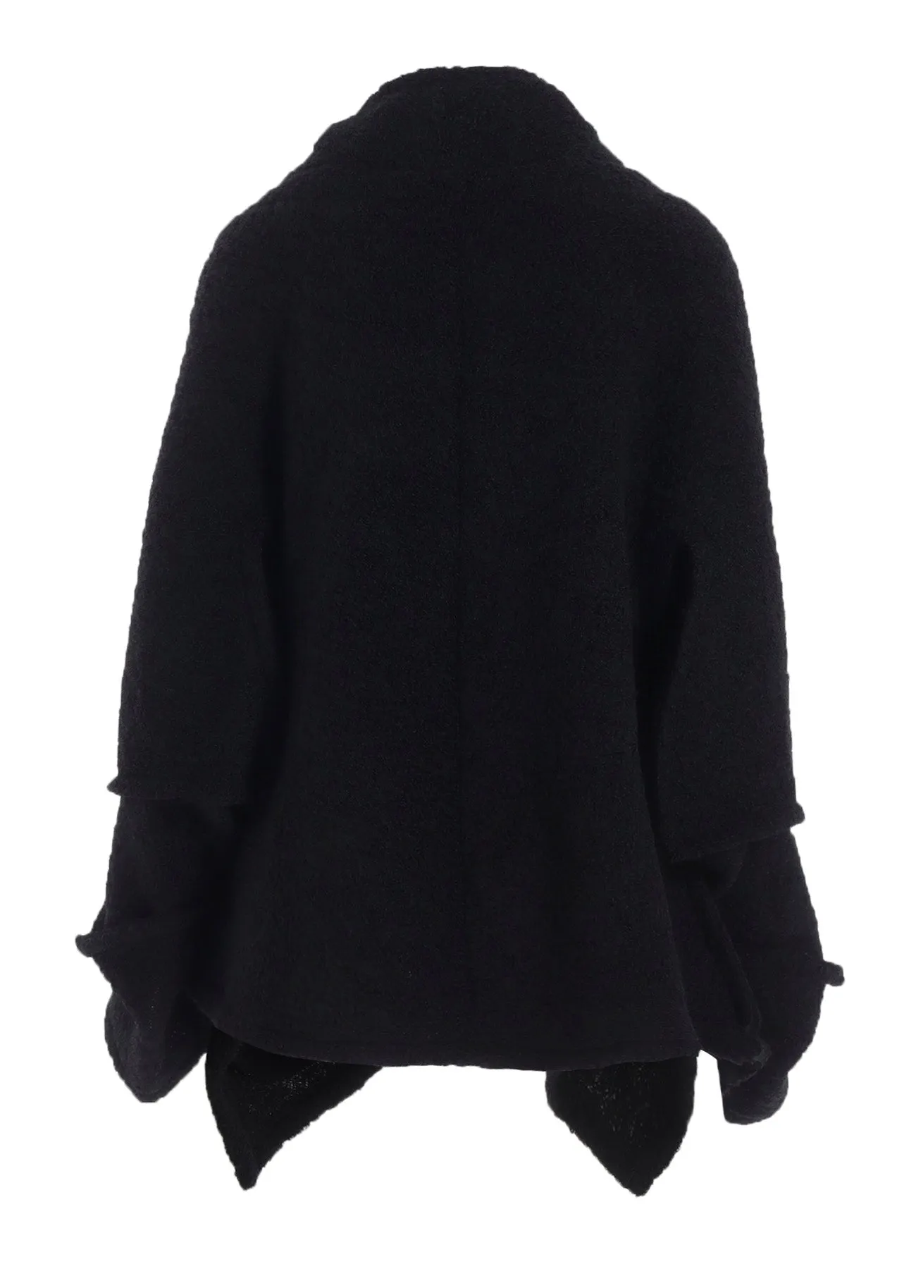 LOOP INLAY FRILLED COLLAR JACKET sold by Yohji Yamamoto product image thumbnail 3