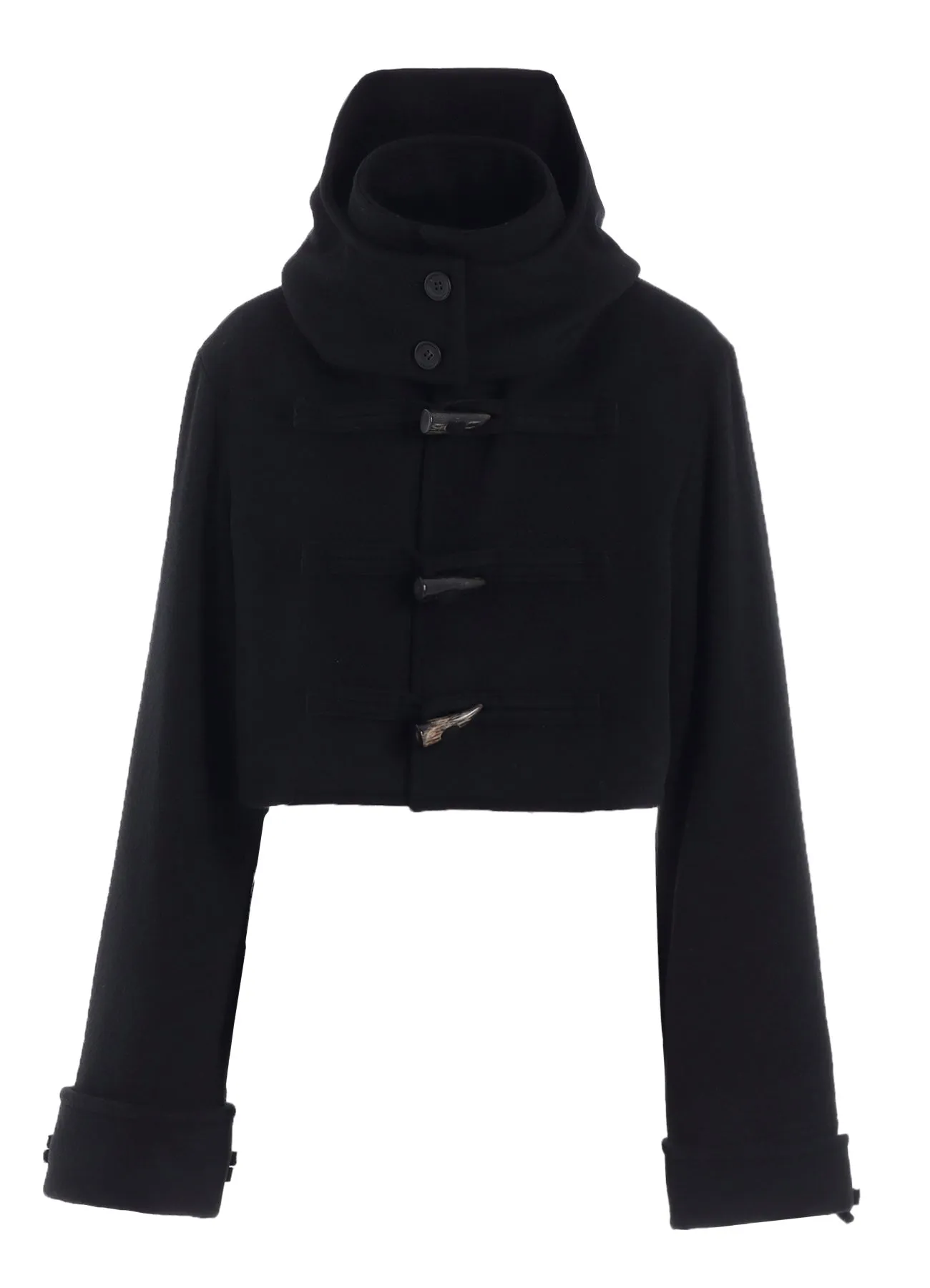 LIGHT MOSSER DUFFLE JACKET sold by Yohji Yamamoto product image thumbnail 2