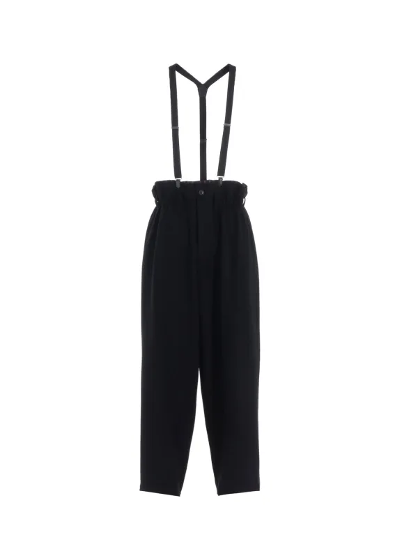 LIGHT MOSSER SUSPENDER PANTS sold by Yohji Yamamoto