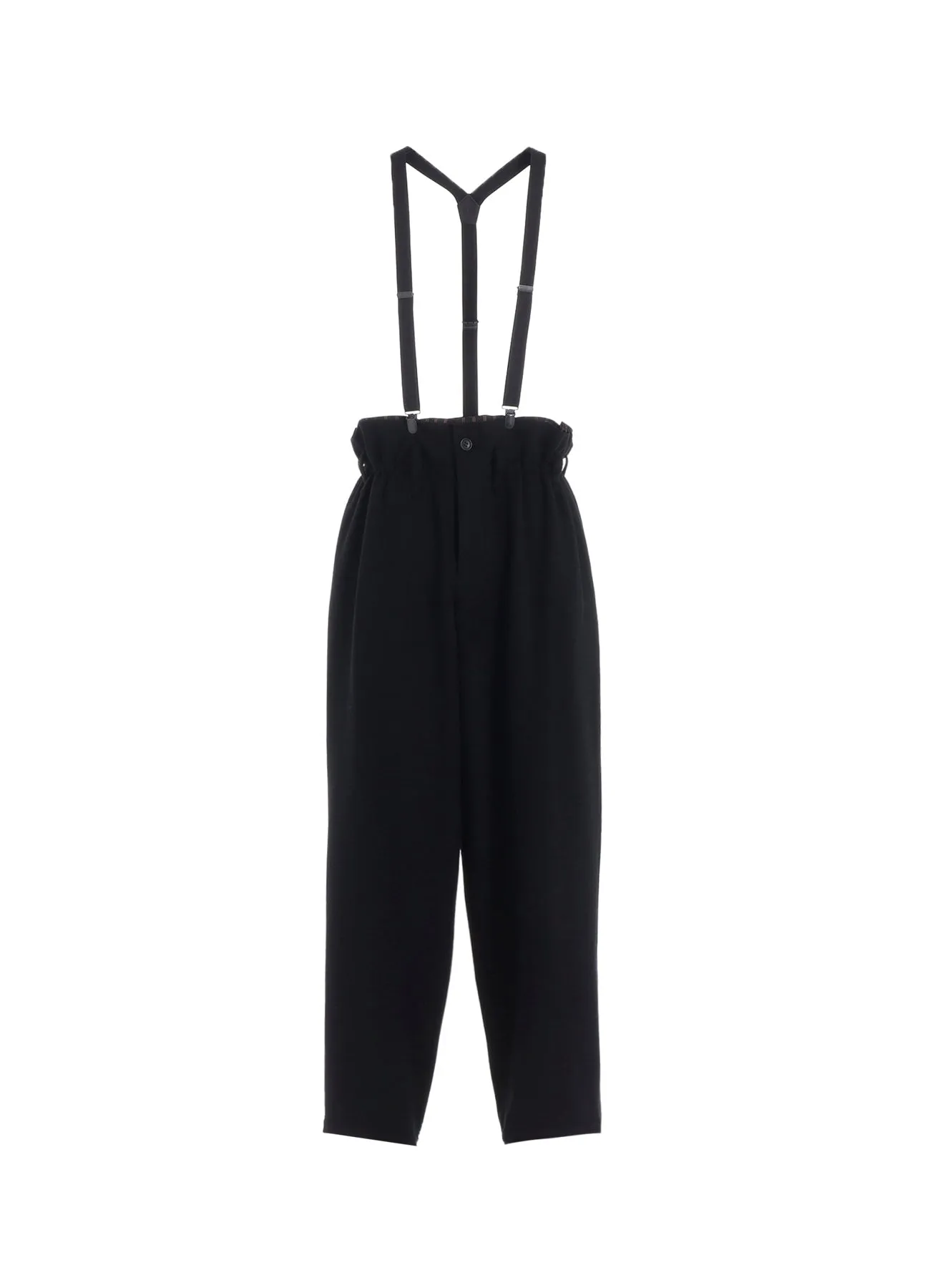 LIGHT MOSSER SUSPENDER PANTS sold by Yohji Yamamoto