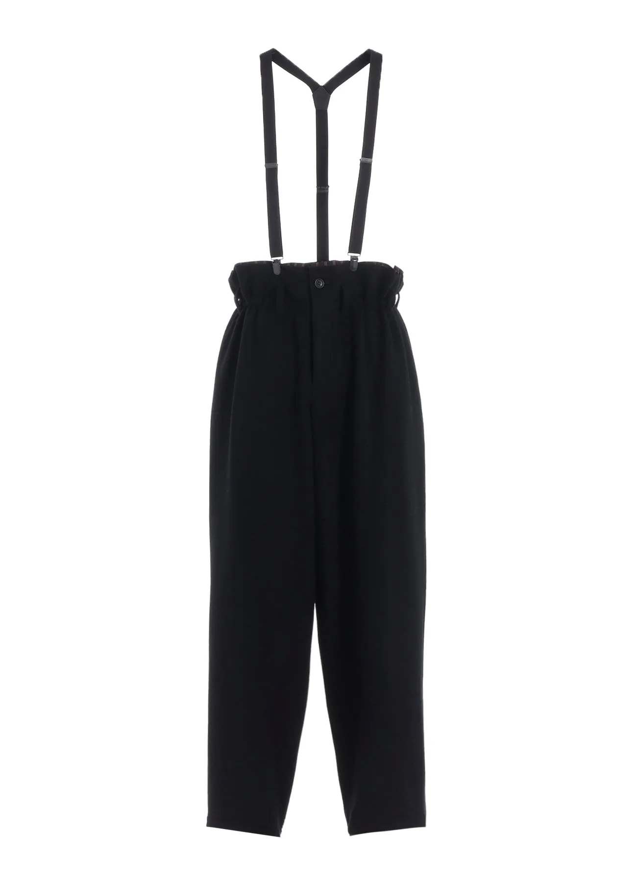 LIGHT MOSSER SUSPENDER PANTS sold by Yohji Yamamoto product image thumbnail 2