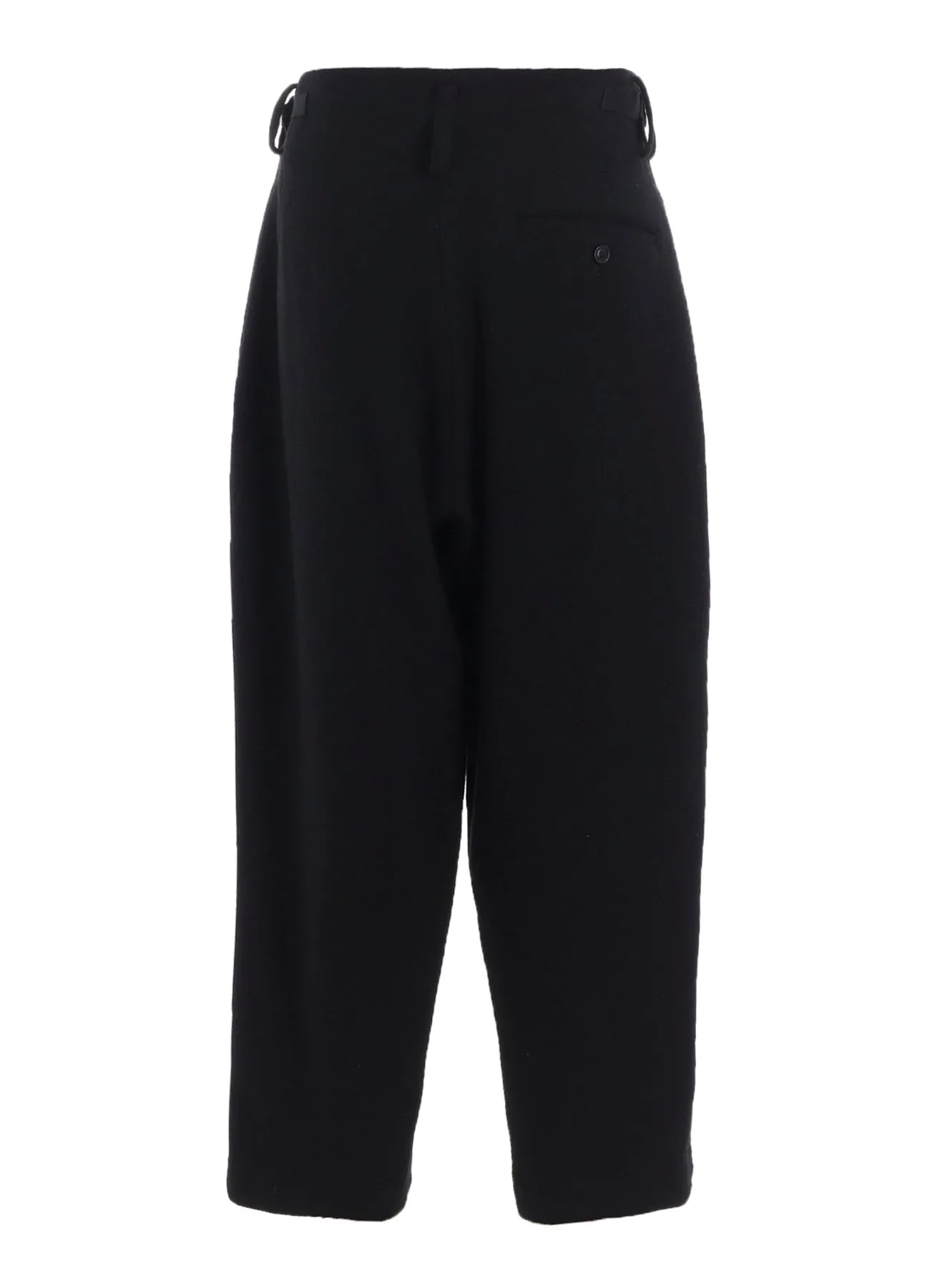 BIG HERRINGBONE DOUBLE TUCK WIDE PANTS sold by Yohji Yamamoto product image thumbnail 3