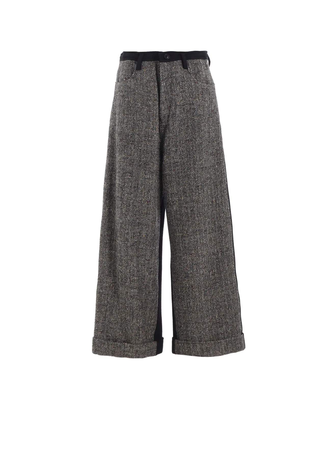 BIG HERRINGBONE WIDE PANTS sold by Yohji Yamamoto