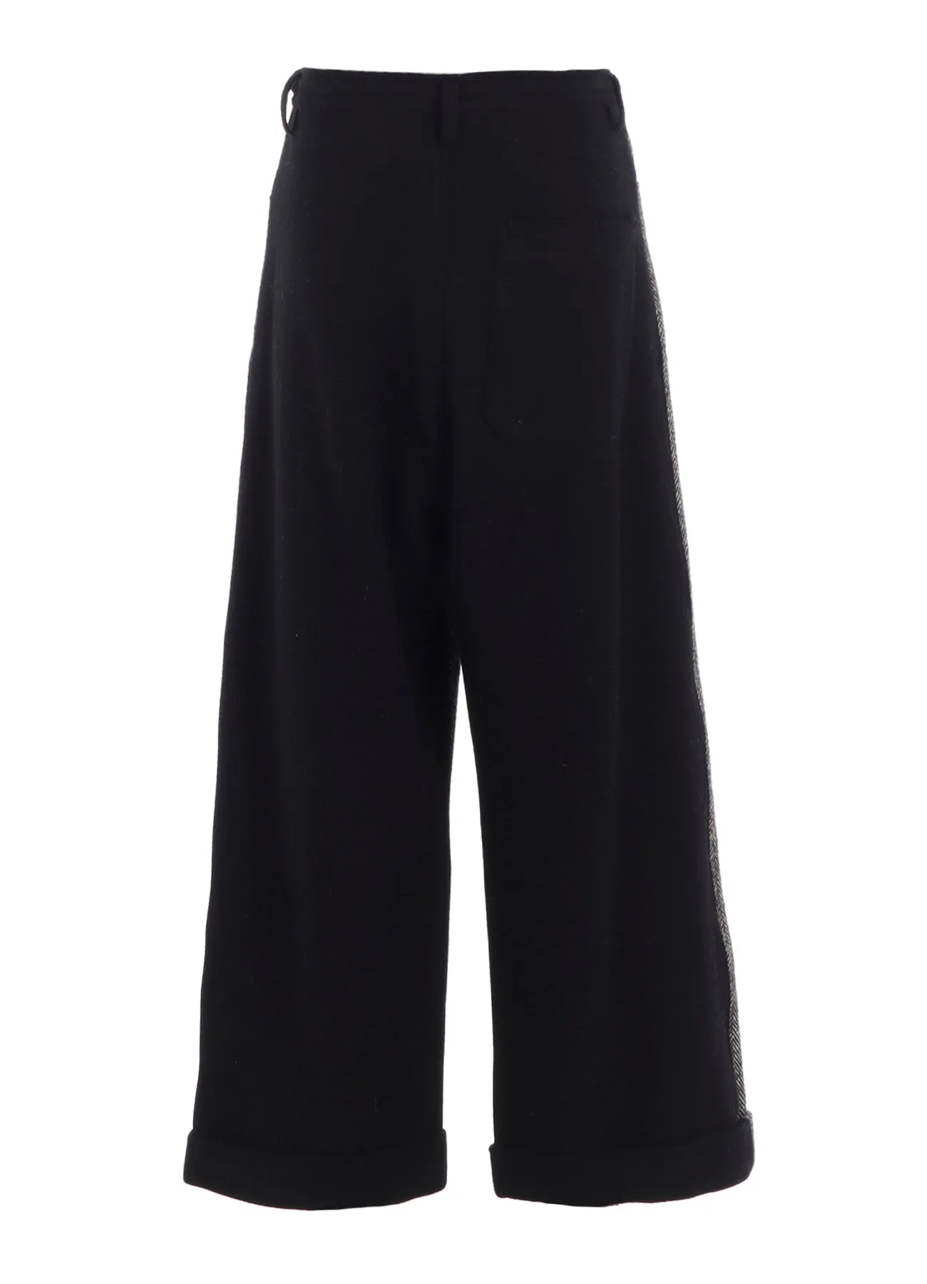 BIG HERRINGBONE WIDE PANTS sold by Yohji Yamamoto product image thumbnail 3