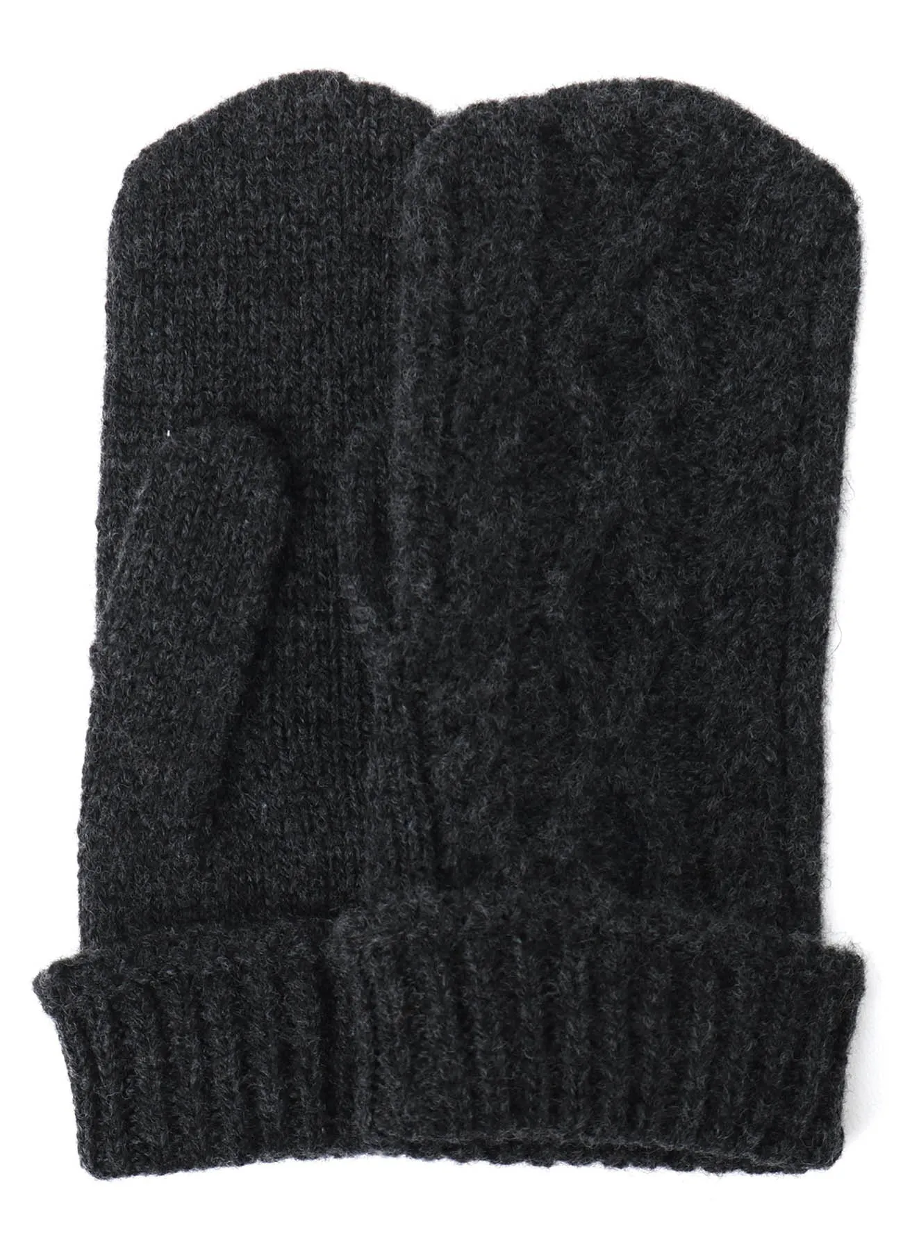 WOOL NYLON MITTENS sold by Yohji Yamamoto product image thumbnail 3