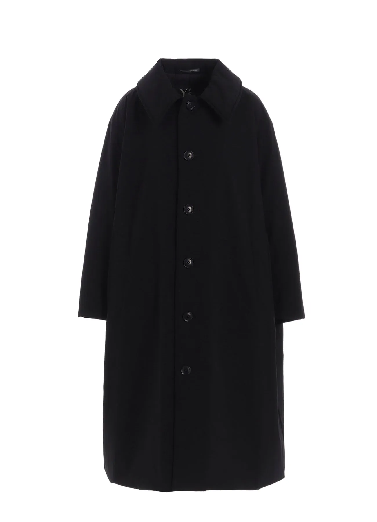 PE/TAFTA DETACHABLE HOODED COAT sold by Yohji Yamamoto product image thumbnail 3