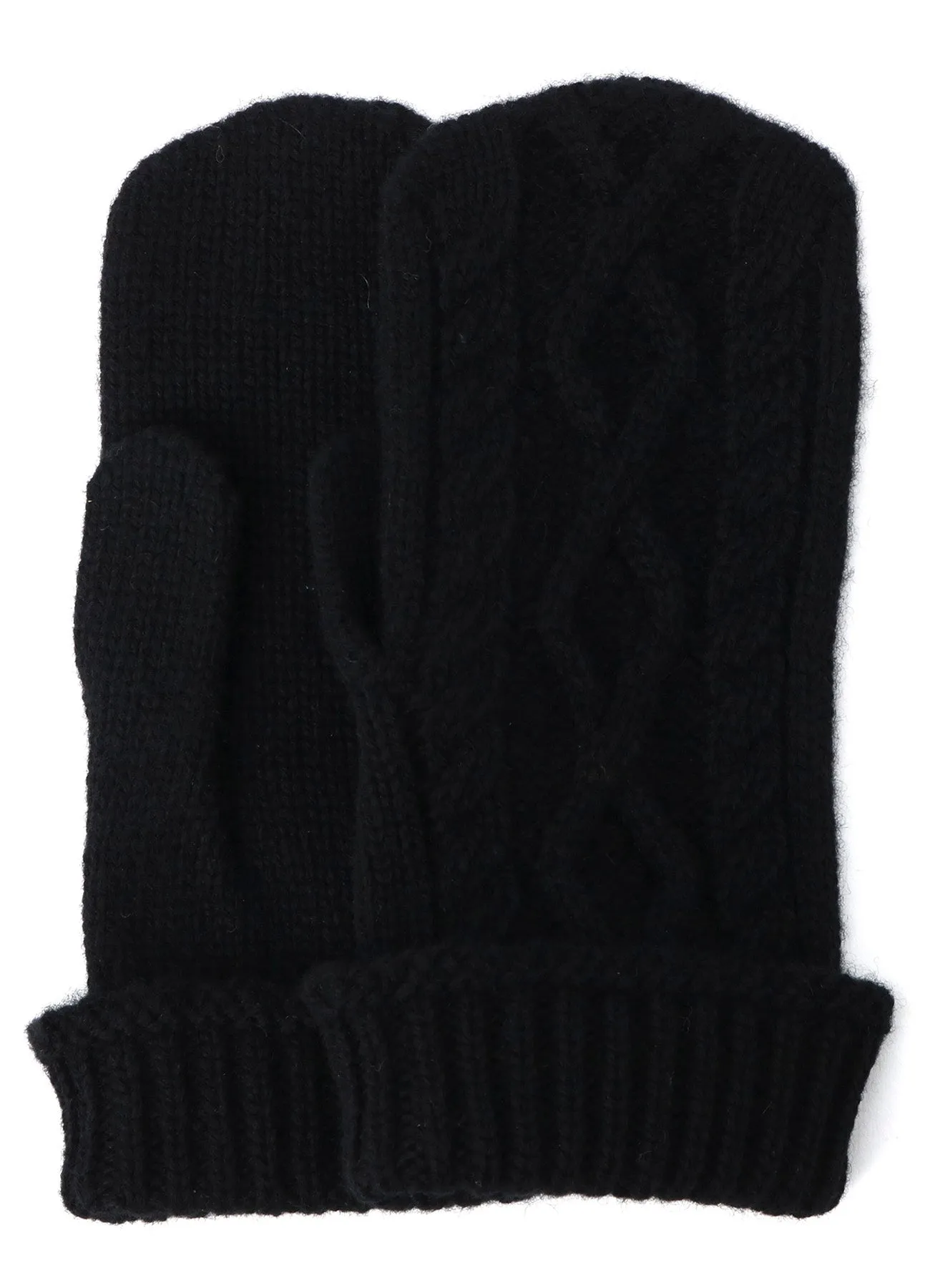 WOOL NYLON MITTENS sold by Yohji Yamamoto product image thumbnail 3