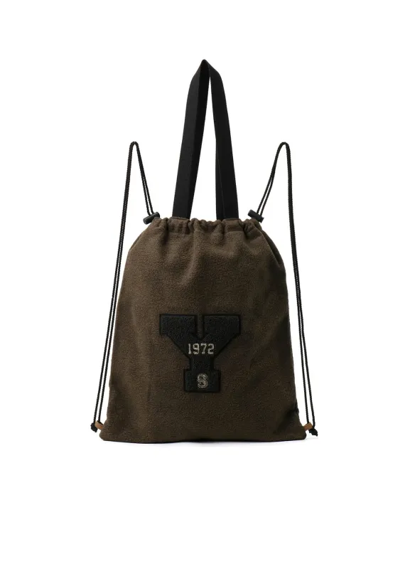 Y'S FLEECE KNAP SACK sold by Yohji Yamamoto