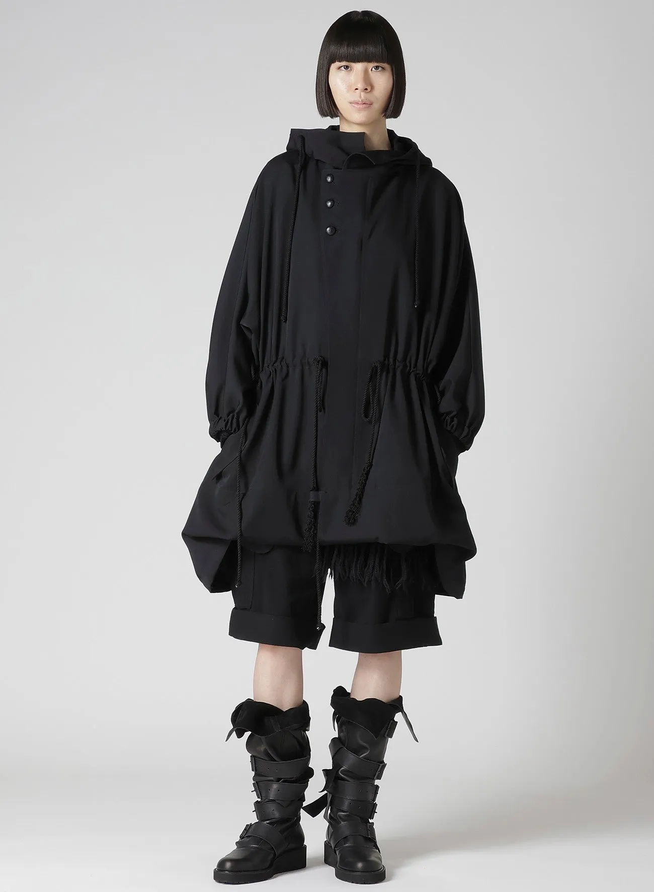 FLANNEL SHORT CARGO PANTS sold by Yohji Yamamoto product image thumbnail 3