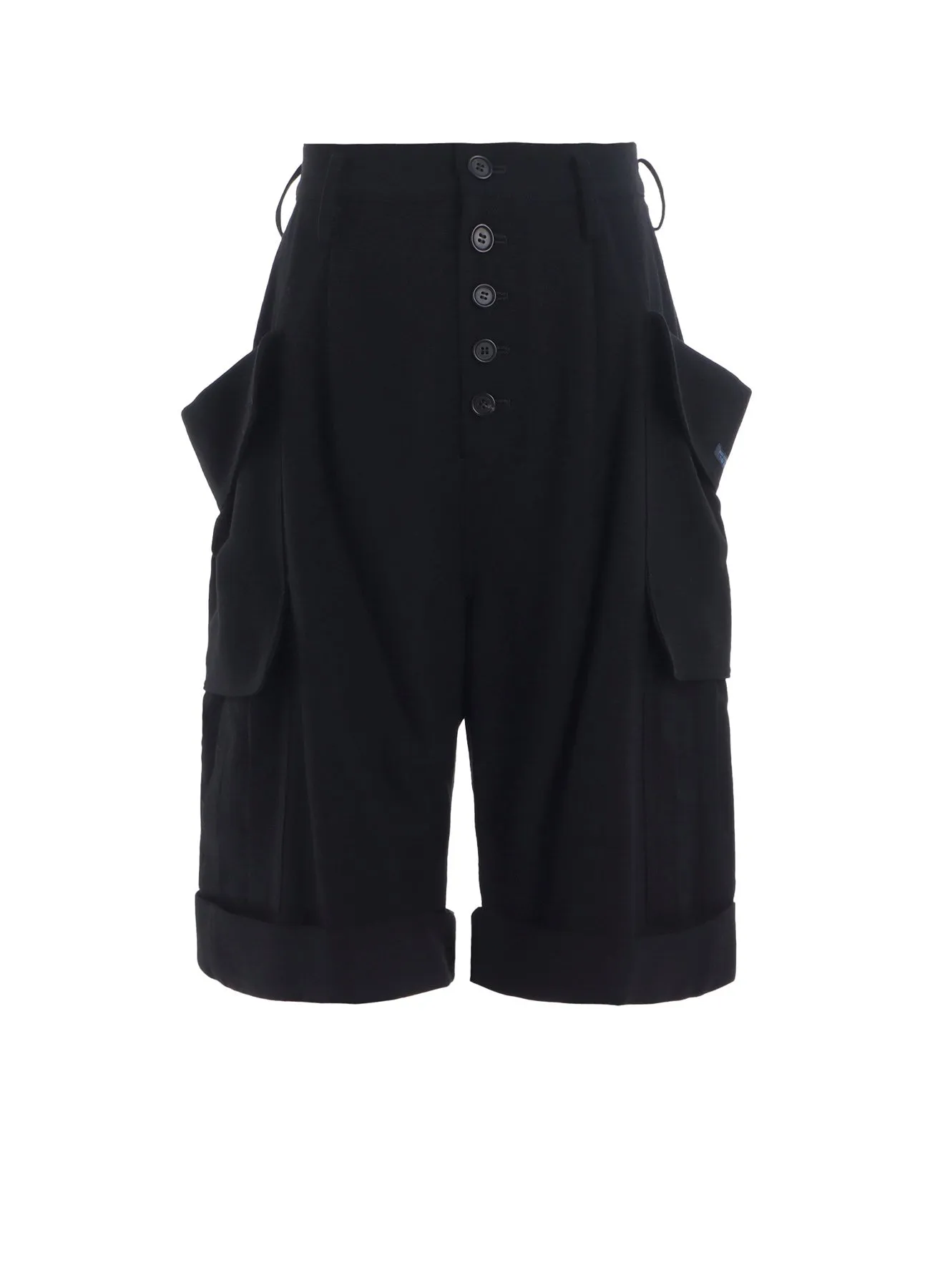 FLANNEL SHORT CARGO PANTS sold by Yohji Yamamoto