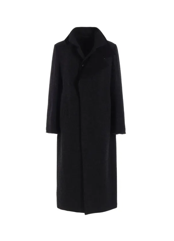TWEED CLOTH R DOUBLE LAYERED LONG COAT sold by Yohji Yamamoto