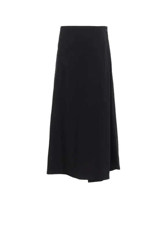 WOOL GABARDINE  LONG SKIRT sold by Yohji Yamamoto