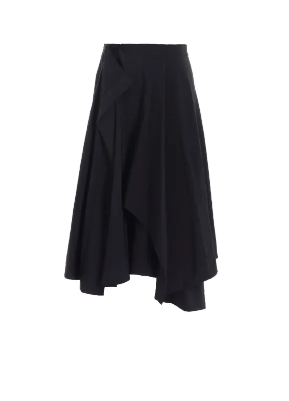 Ny/Si TAFFETA R GATHERED SKIRT sold by Yohji Yamamoto