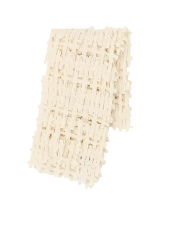 WOOL DOBBY SCARF sold by Yohji Yamamoto