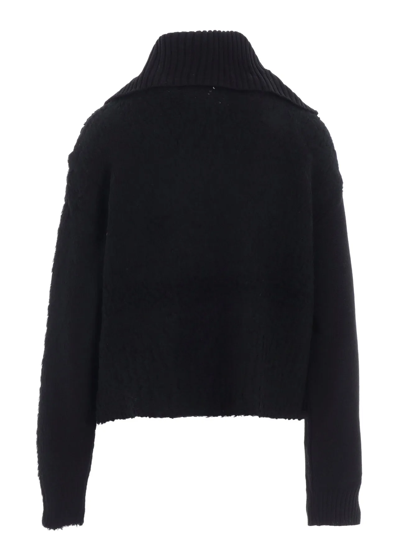 TOGGLE BUTTON ASYMMETRIC CARDIGAN sold by Yohji Yamamoto product image thumbnail 4