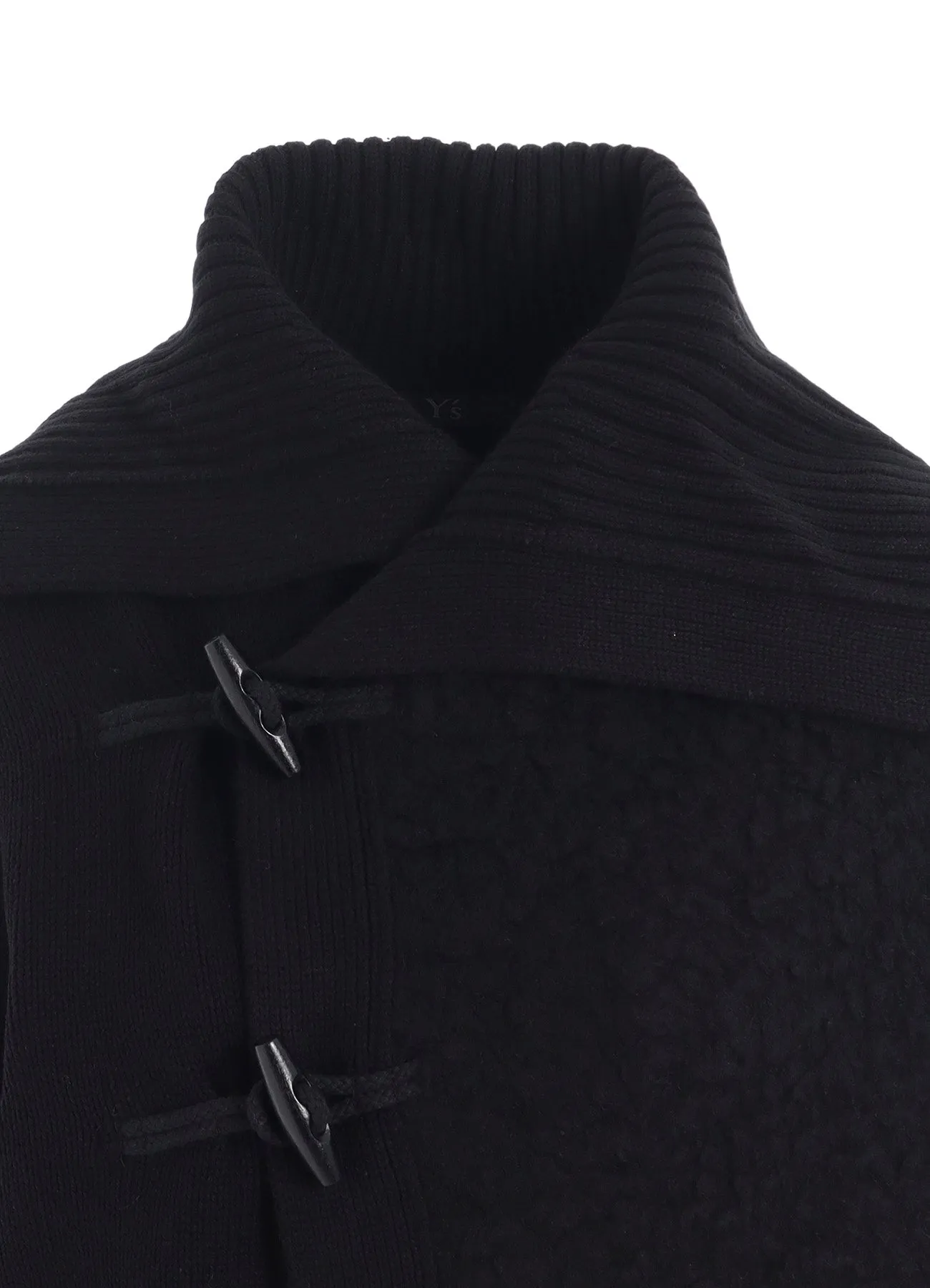TOGGLE BUTTON ASYMMETRIC CARDIGAN sold by Yohji Yamamoto product image thumbnail 5