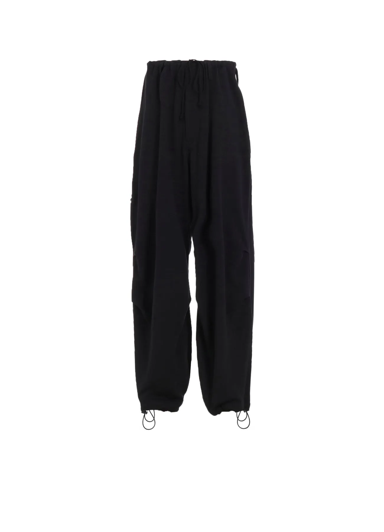 FRENCH TERRY TUCKED PANTS sold by Yohji Yamamoto