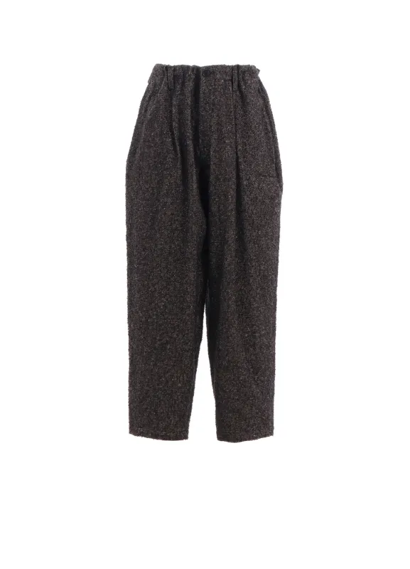 BRUSHED TWILL NEEDLE PUNCH TAPERED PANTS sold by Yohji Yamamoto