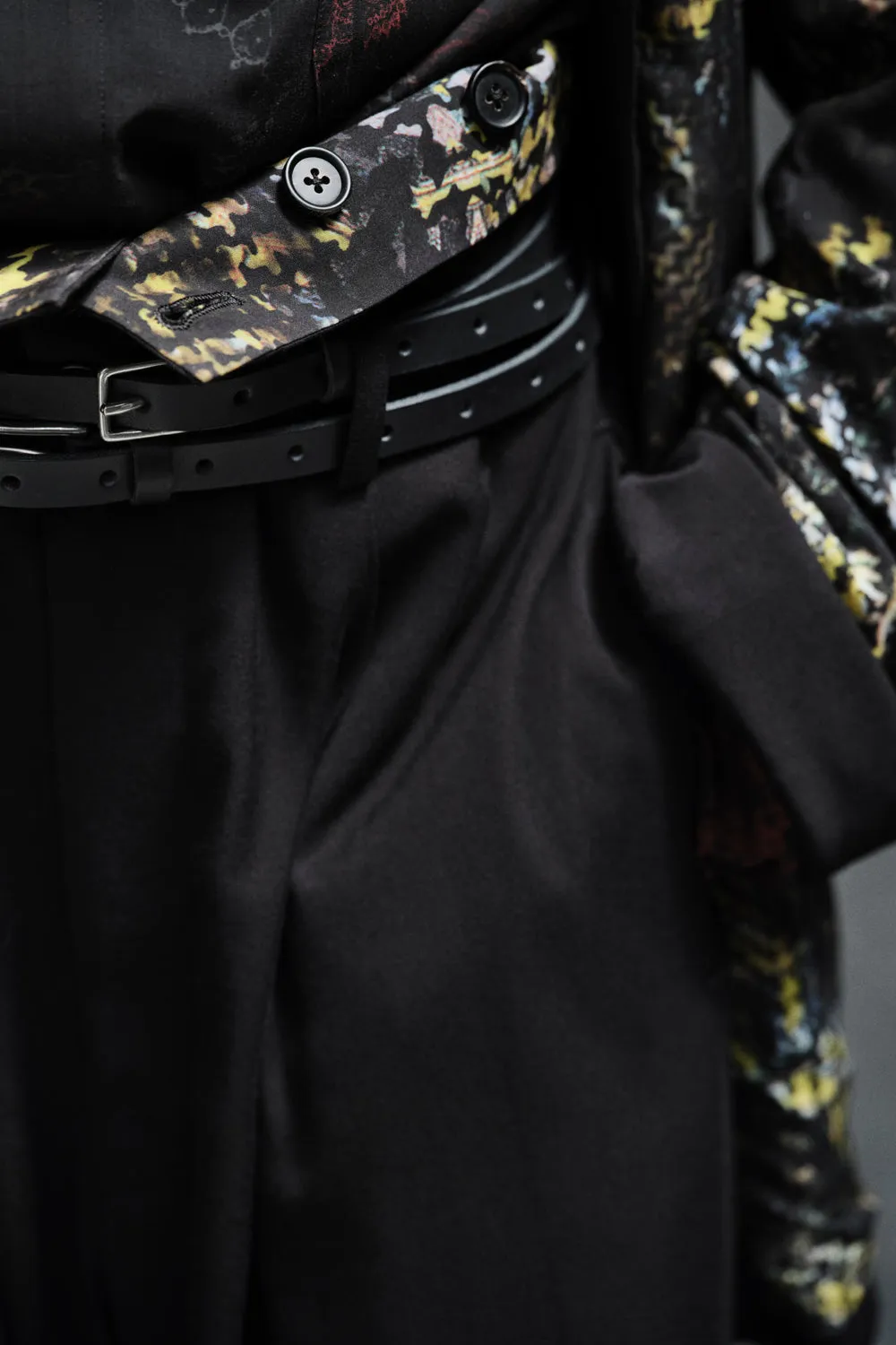 COW LEATHER DOUBLE BELT sold by Yohji Yamamoto product image thumbnail 2