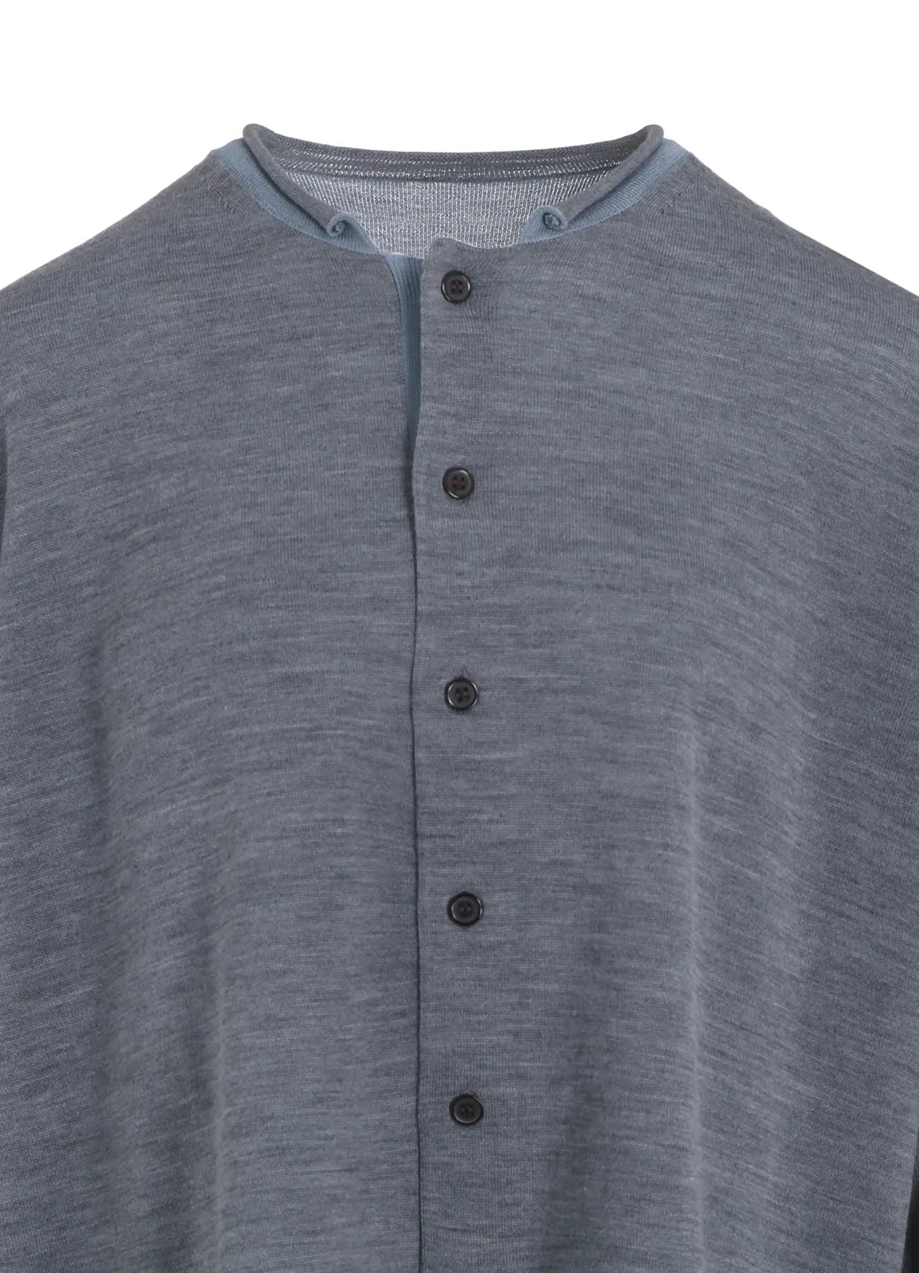 WOOL MULTICOLOR CARDIGAN sold by Yohji Yamamoto product image thumbnail 5