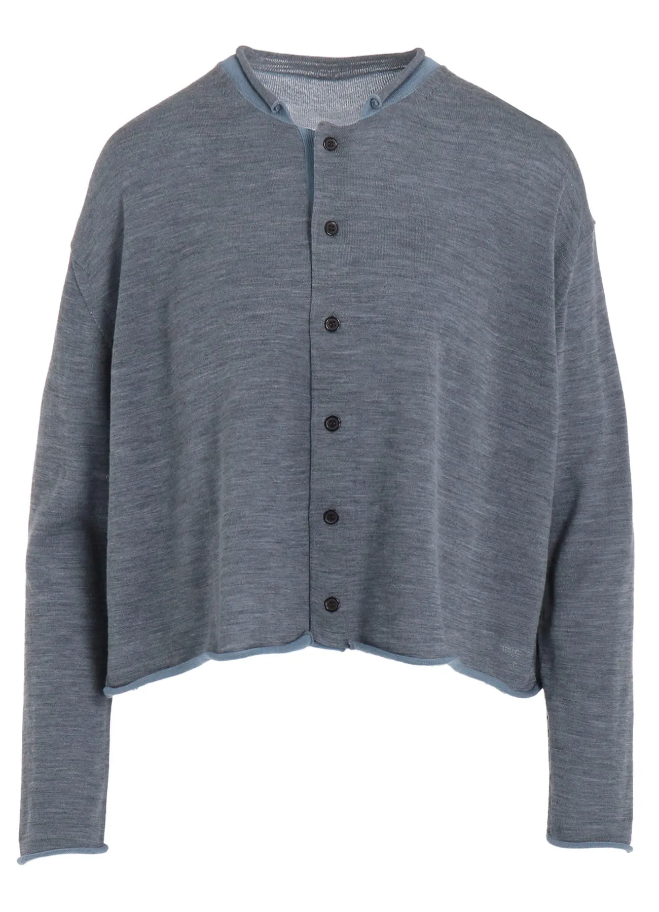 WOOL MULTICOLOR CARDIGAN sold by Yohji Yamamoto product image thumbnail 2