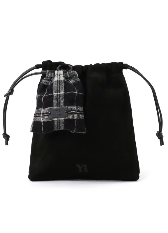 LEATHER STRING LEATHER POUCH sold by Yohji Yamamoto