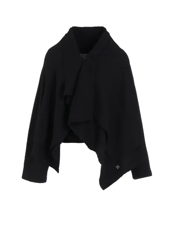 MILLED WOOL CARDIGAN made by Yohji Yamamoto