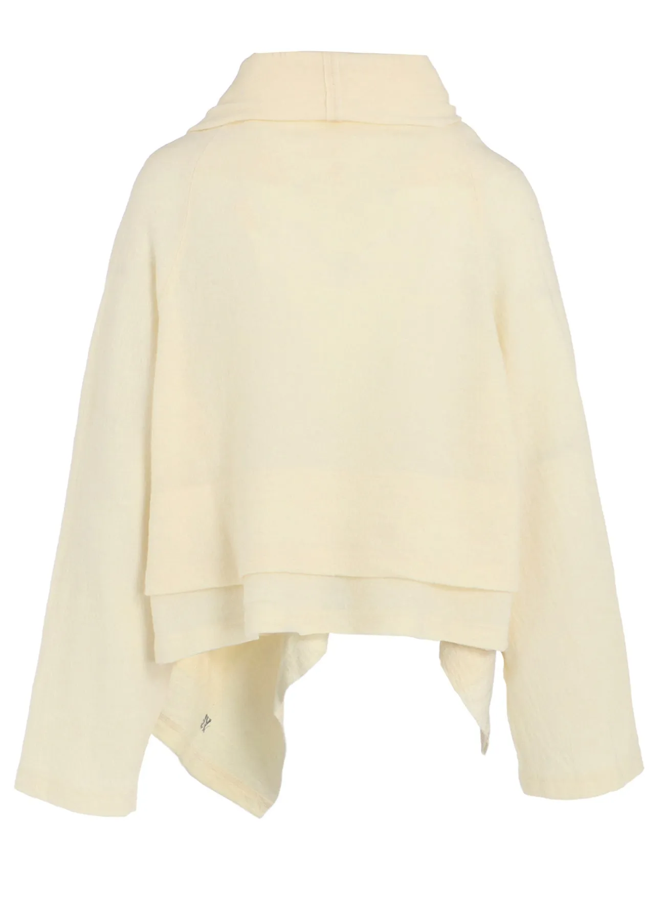 MILLED WOOL CARDIGAN sold by Yohji Yamamoto product image thumbnail 4