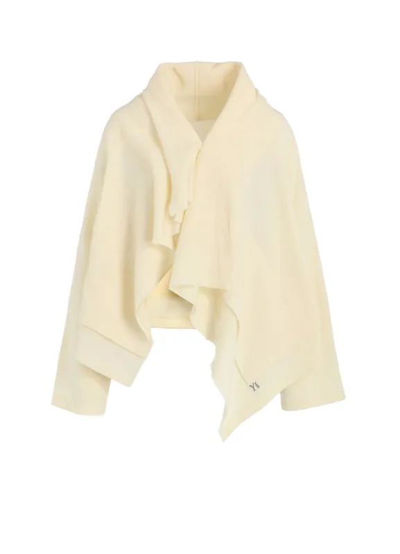 MILLED WOOL CARDIGAN made by Yohji Yamamoto