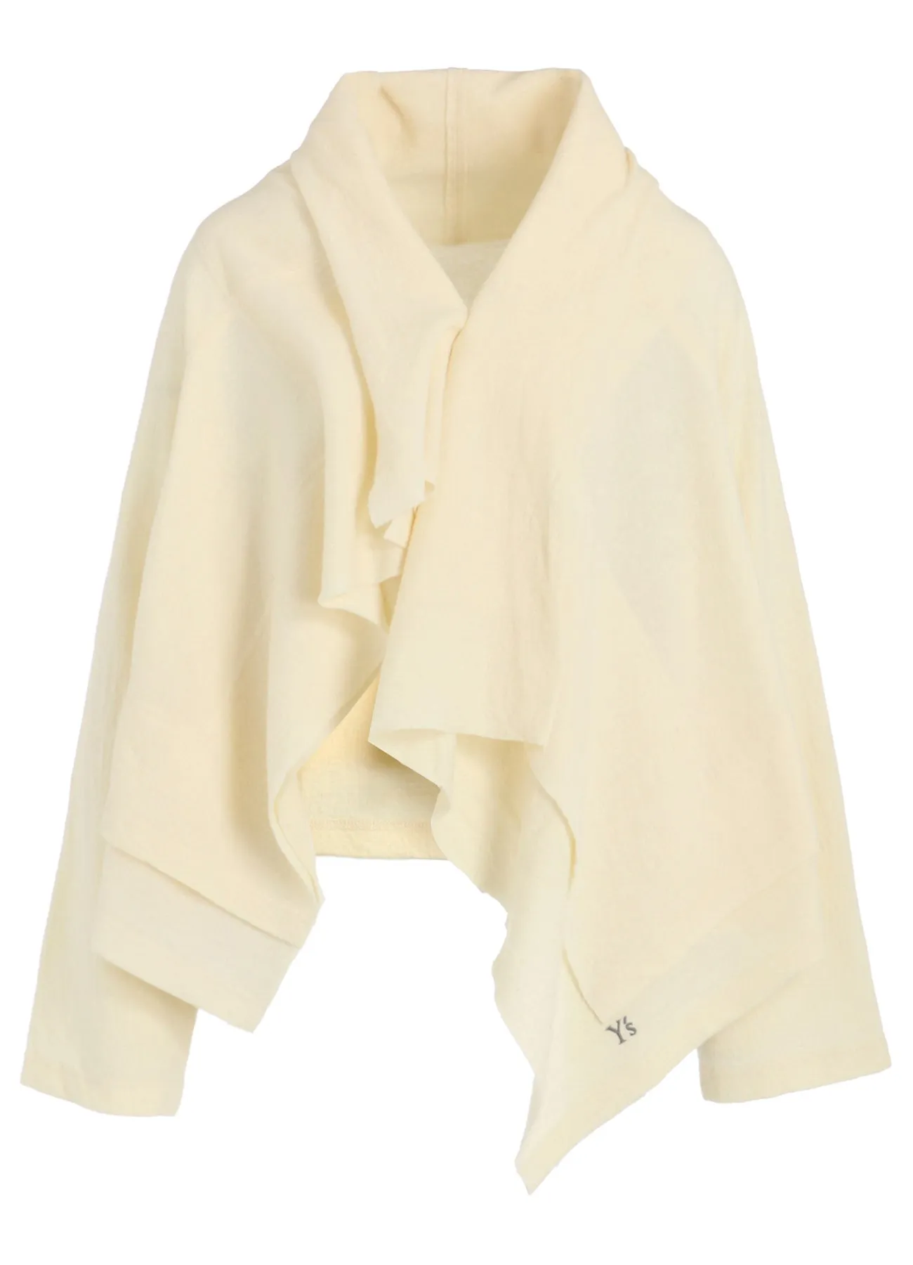 MILLED WOOL CARDIGAN sold by Yohji Yamamoto product image thumbnail 2