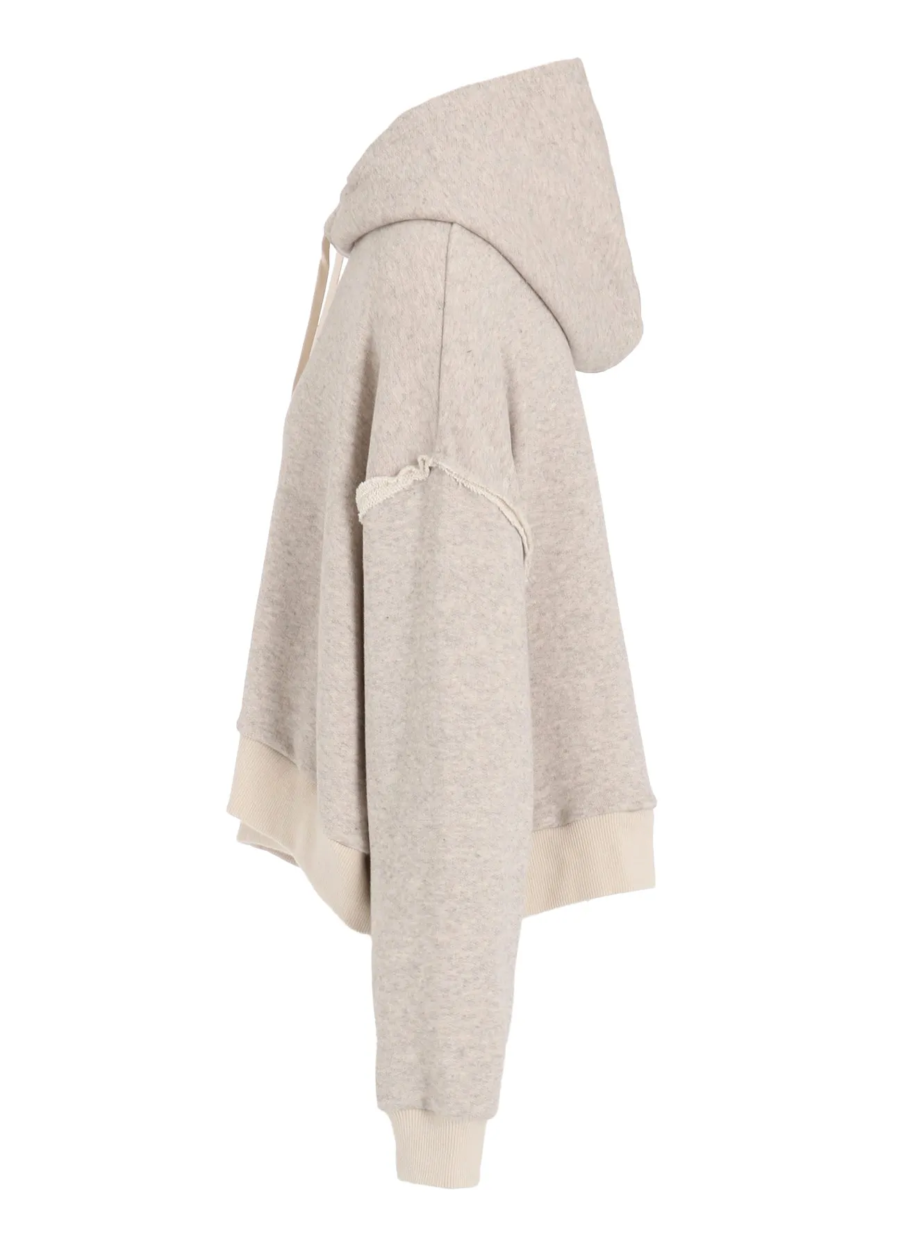 COTTON/LYOCELL HOODIE sold by Yohji Yamamoto product image thumbnail 3