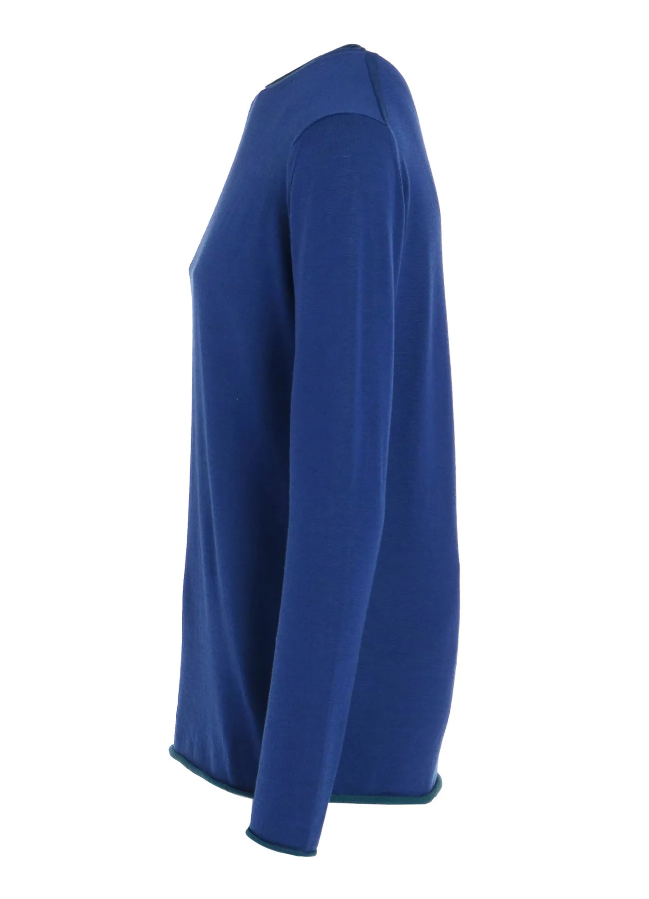 WOOL MULTICOLOR ROUND NECK KNIT sold by Yohji Yamamoto product image thumbnail 3
