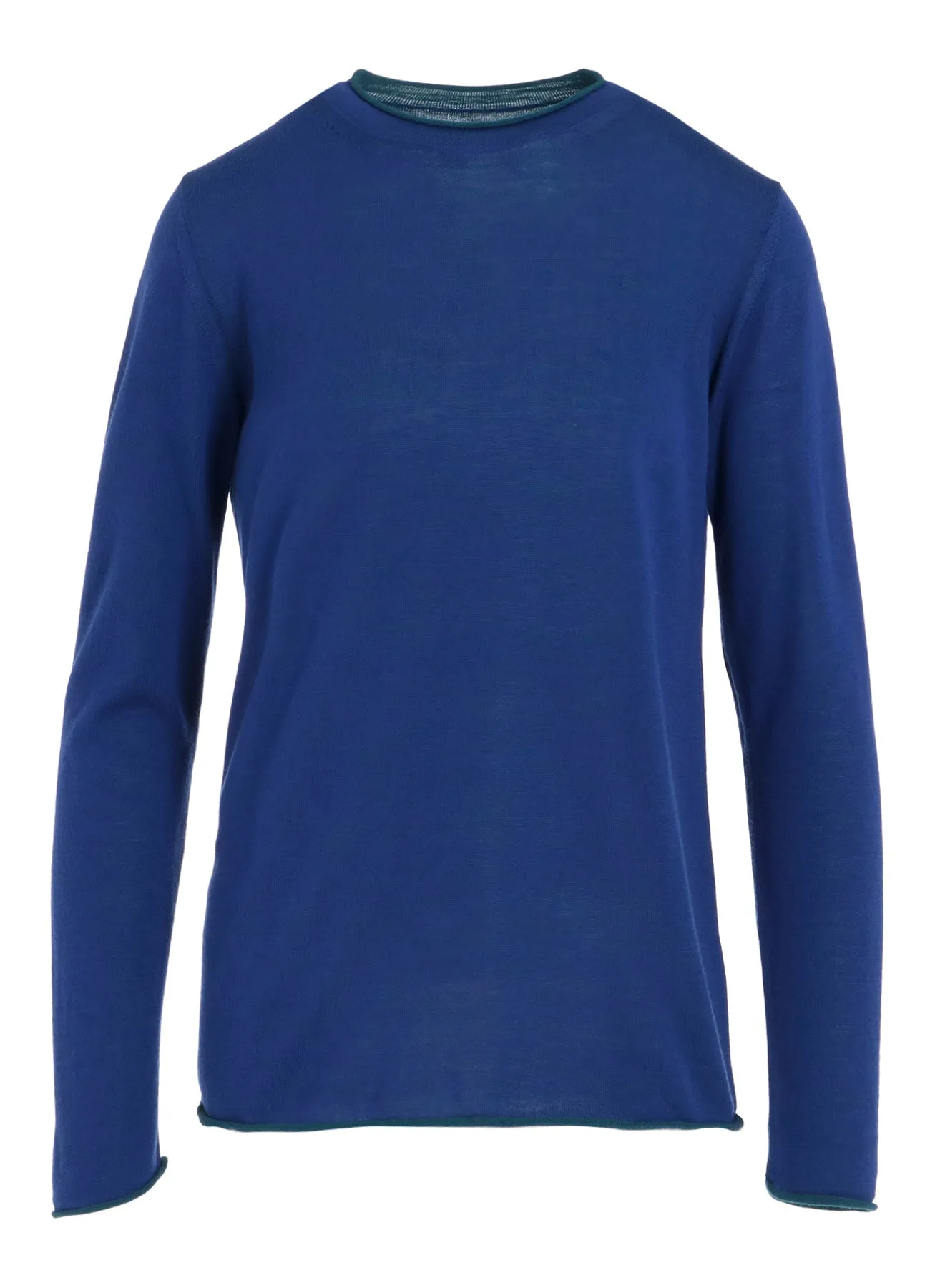 WOOL MULTICOLOR ROUND NECK KNIT sold by Yohji Yamamoto product image thumbnail 2