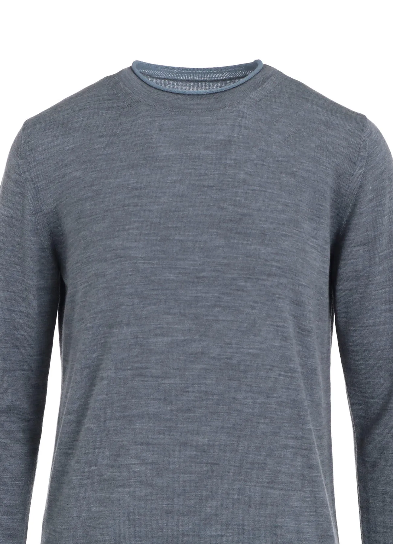 WOOL MULTICOLOR ROUND NECK KNIT sold by Yohji Yamamoto product image thumbnail 5