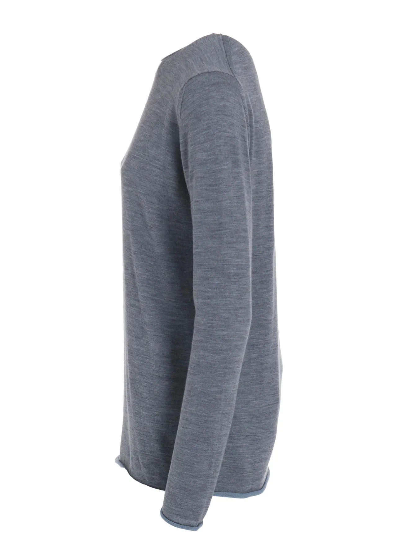 WOOL MULTICOLOR ROUND NECK KNIT sold by Yohji Yamamoto product image thumbnail 3