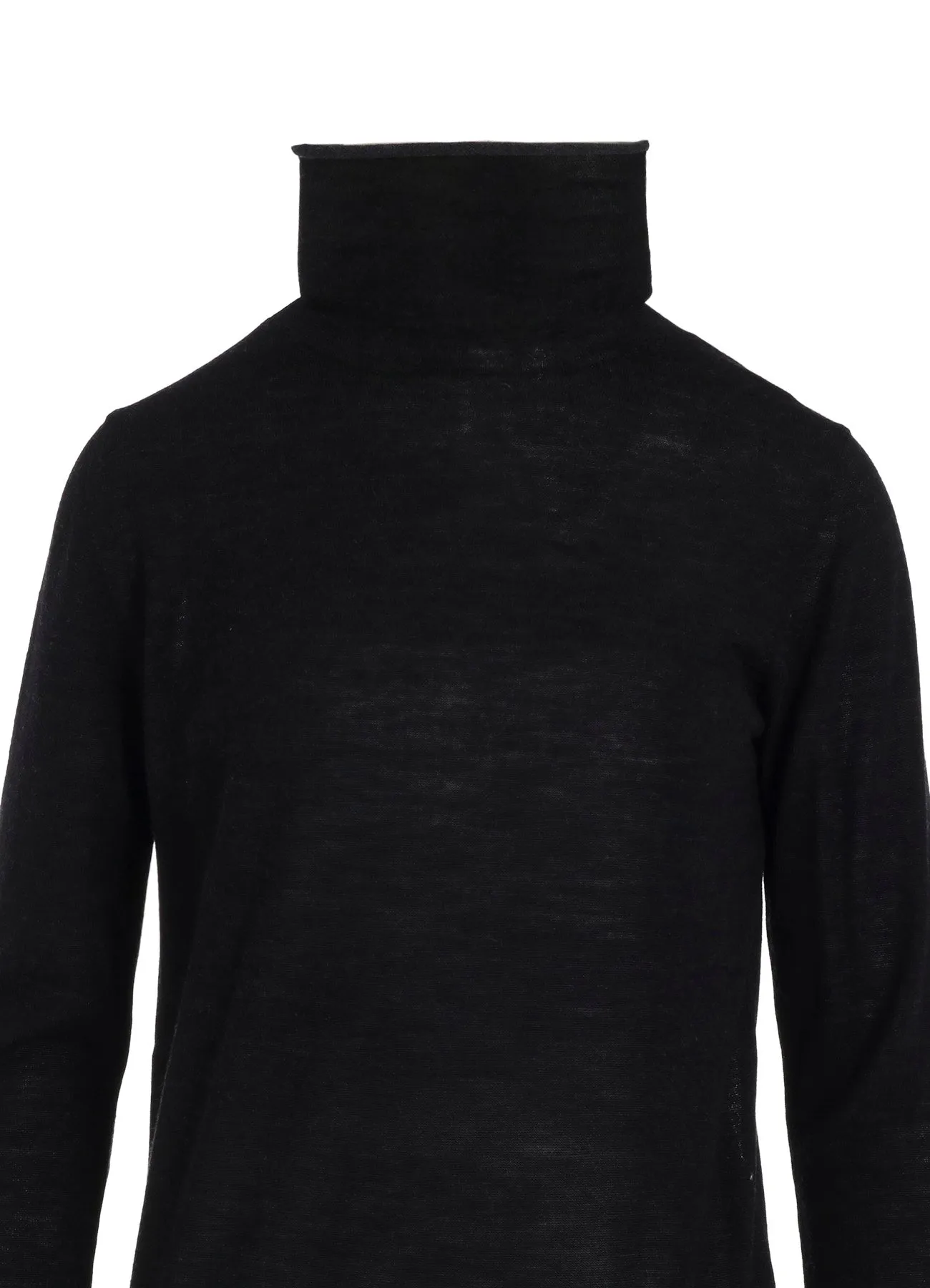 WOOL MULTICOLOR HIGH NECK KNIT sold by Yohji Yamamoto product image thumbnail 5