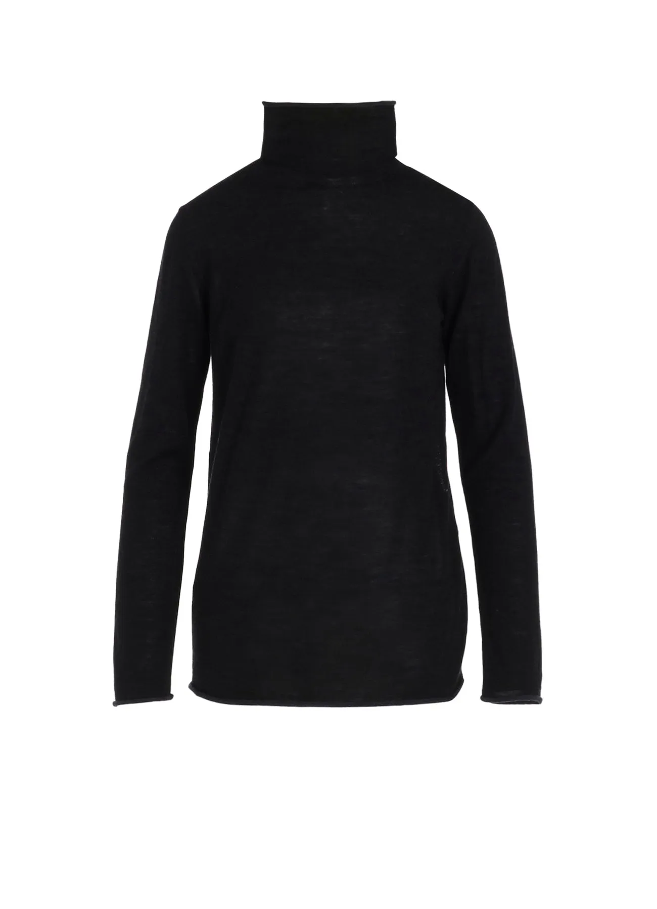 WOOL MULTICOLOR HIGH NECK KNIT sold by Yohji Yamamoto
