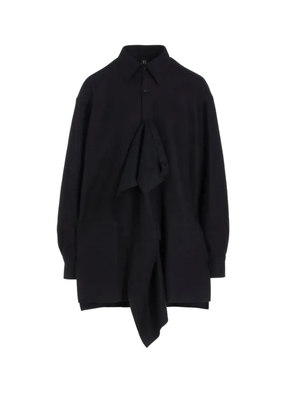 DOUBLE FAED JERSEY BLOUSE sold by Yohji Yamamoto