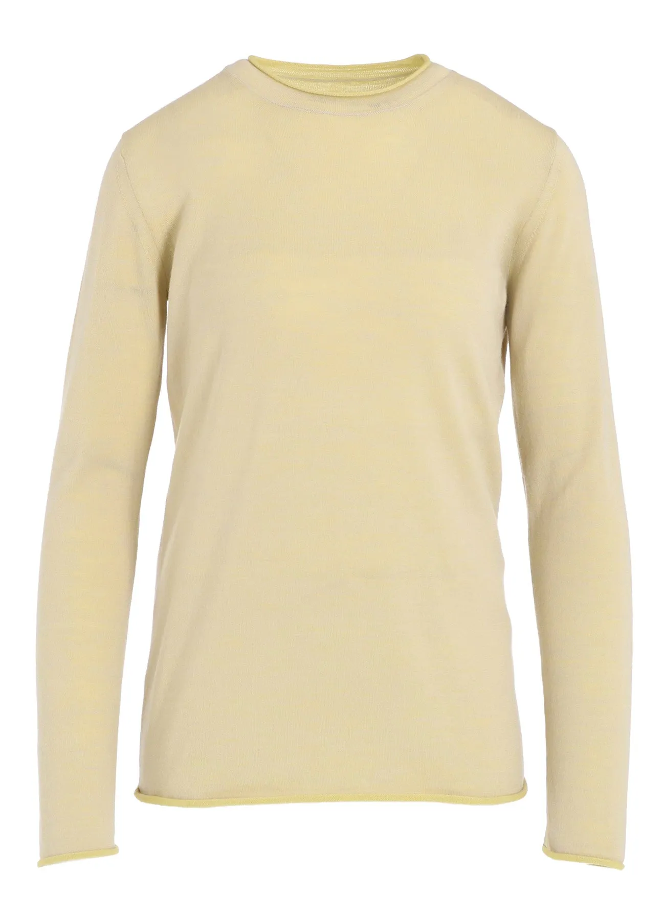 WOOL MULTICOLOR ROUND NECK KNIT sold by Yohji Yamamoto product image thumbnail 2