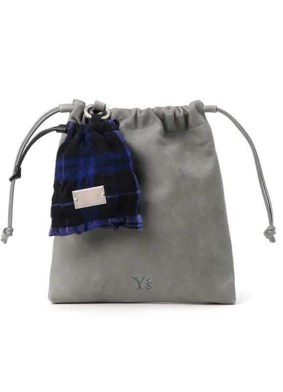 LEATHER STRING LEATHER POUCH sold by Yohji Yamamoto