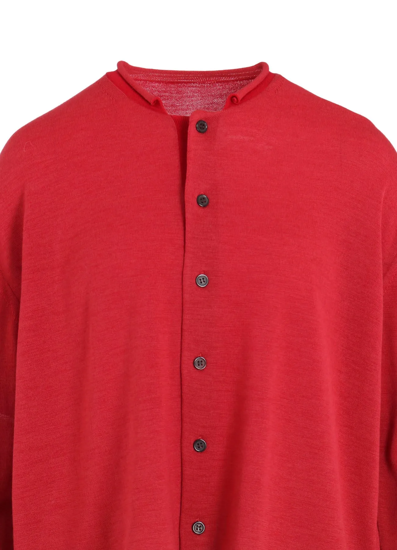 WOOL MULTICOLOR CARDIGAN sold by Yohji Yamamoto product image thumbnail 5