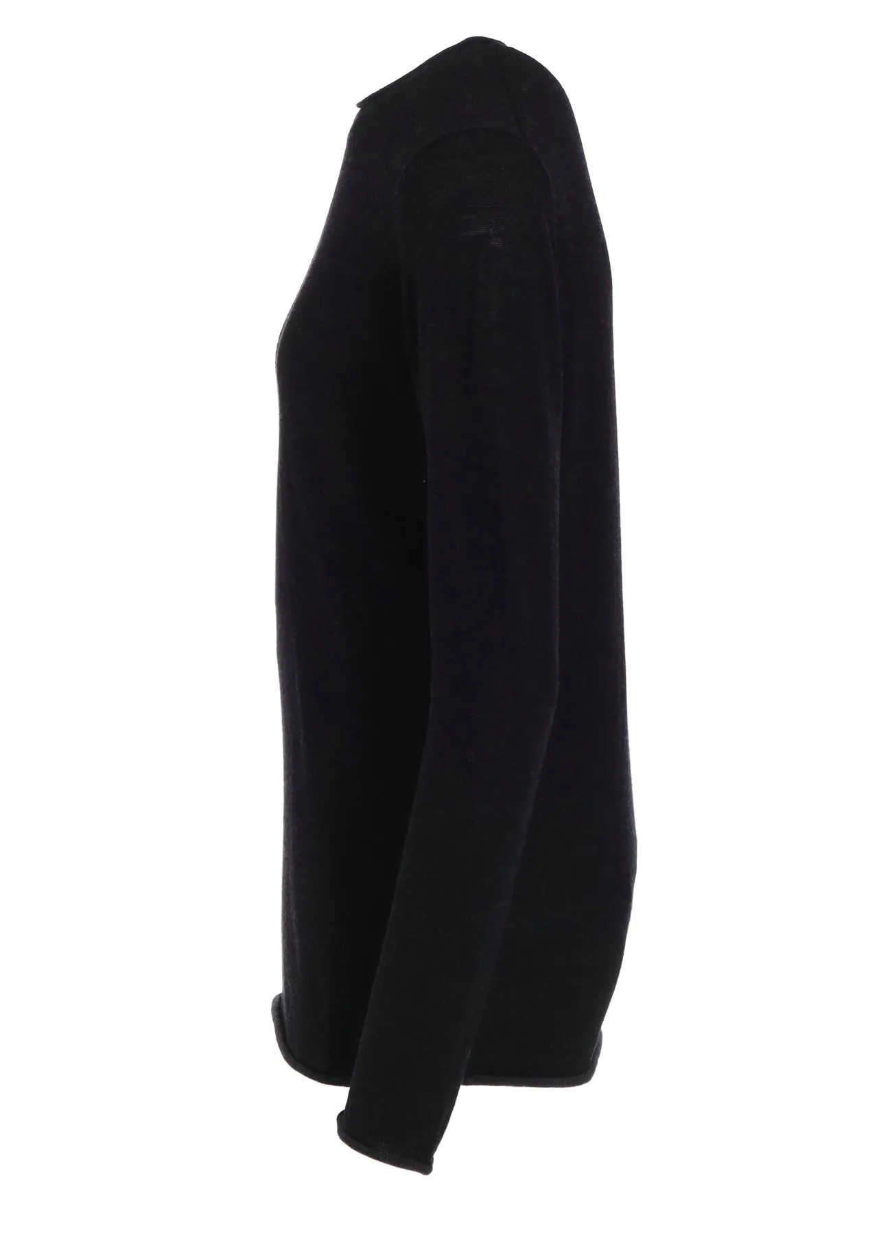 WOOL MULTICOLOR ROUND NECK KNIT sold by Yohji Yamamoto product image thumbnail 3