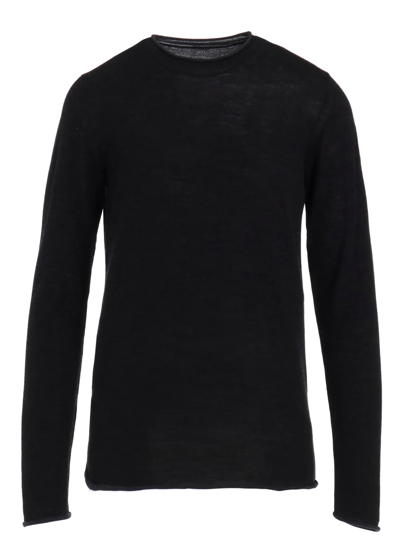 WOOL MULTICOLOR ROUND NECK KNIT sold by Yohji Yamamoto product image thumbnail 2