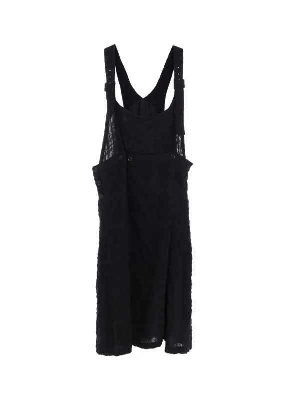 MILLED COTTON WOOL PLAID DRESS sold by Yohji Yamamoto