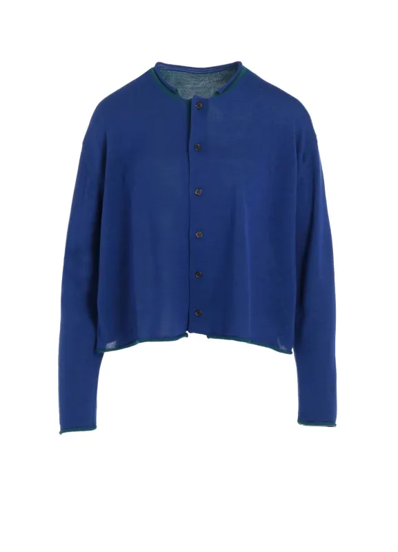 WOOL MULTICOLOR CARDIGAN sold by Yohji Yamamoto