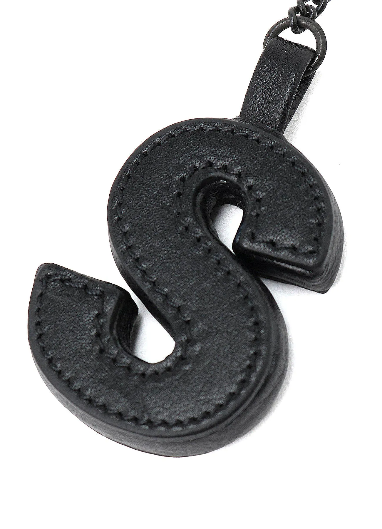 Y'S BLOCK LEATHER BAG CHARM sold by Yohji Yamamoto product image thumbnail 5