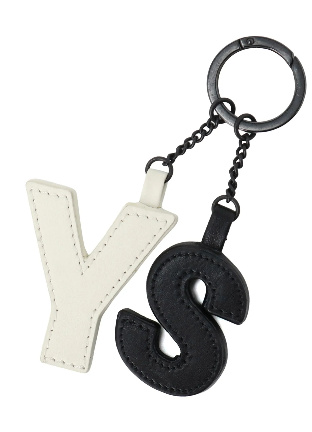 Y'S BLOCK LEATHER BAG CHARM sold by Yohji Yamamoto product image thumbnail 2