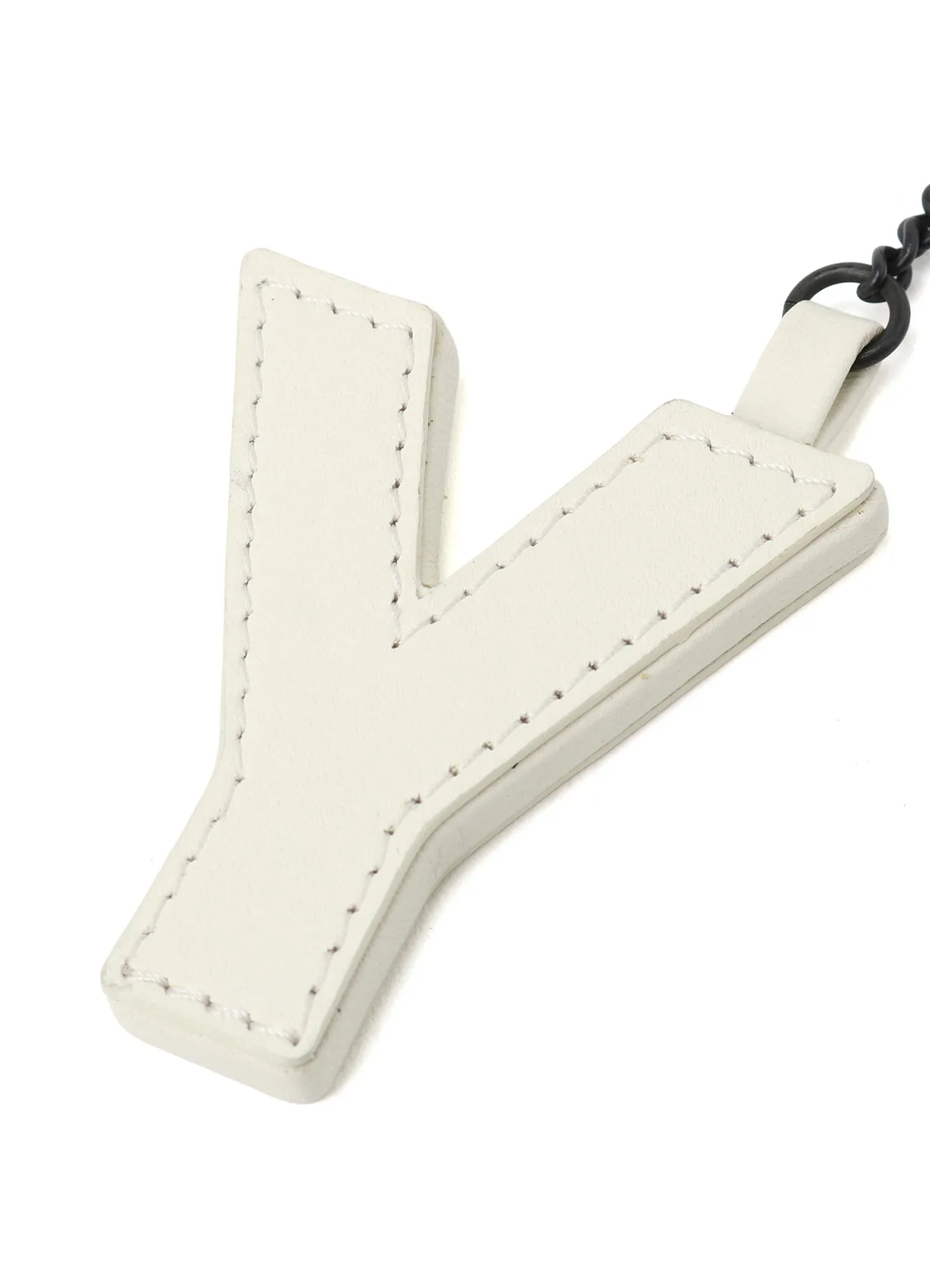 Y'S BLOCK LEATHER BAG CHARM sold by Yohji Yamamoto product image thumbnail 4